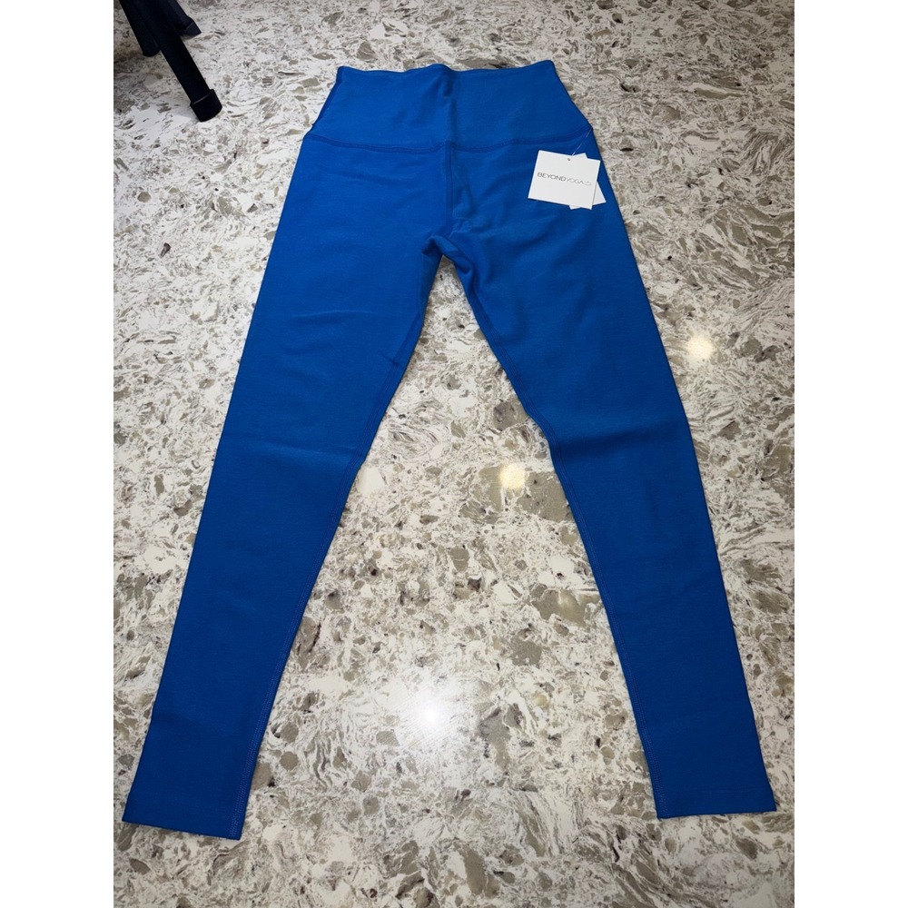 Beyond Yoga Spacedye High Waisted Midi Leggings Blue Heather Size M